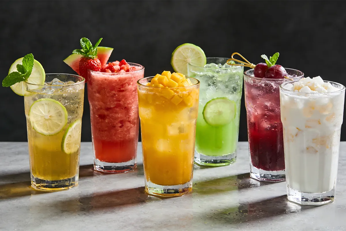 food flavors in frozen drinks