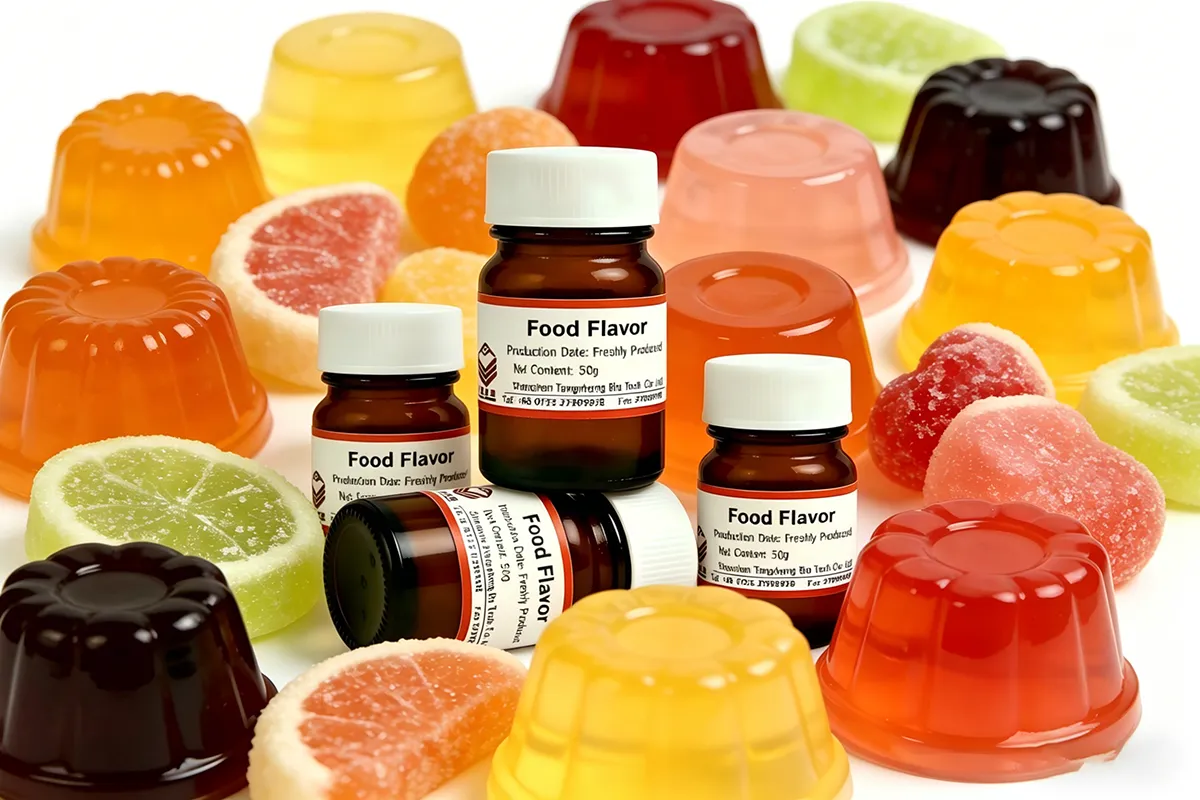 application of food flavors in jelly