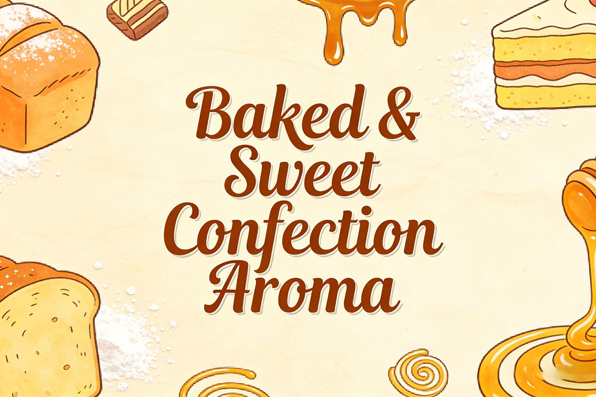 Baked and sweet confection aroma food flavorings