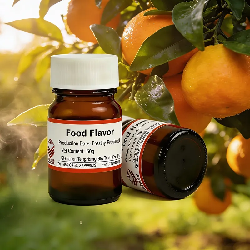 fresh orange flavor powder