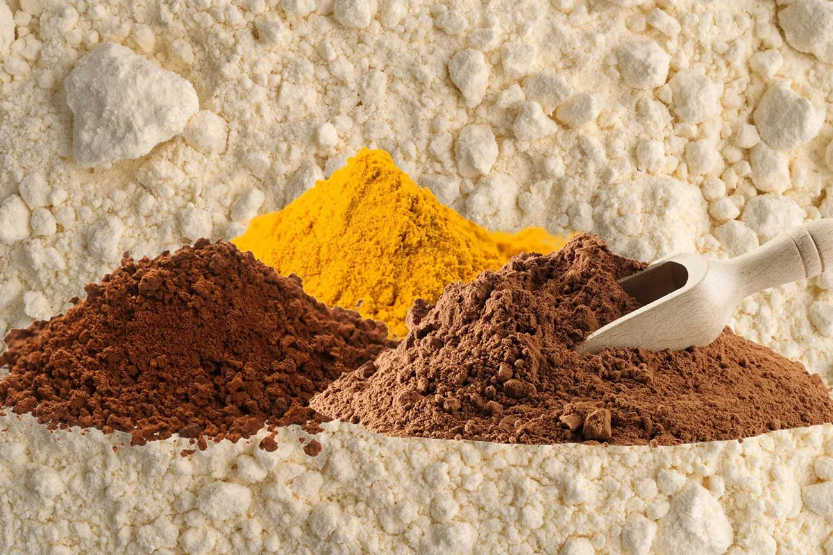 Industrial powder ingredient blending