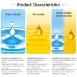 Industrial flavor solubility characteristics