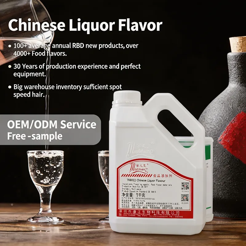 Clear Alcoholic Beverage Flavoring
