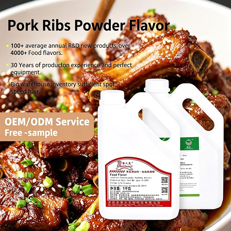 Pork Meat Flavors Savory