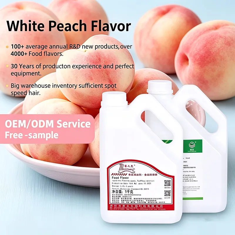 peach flavoring for soda tea