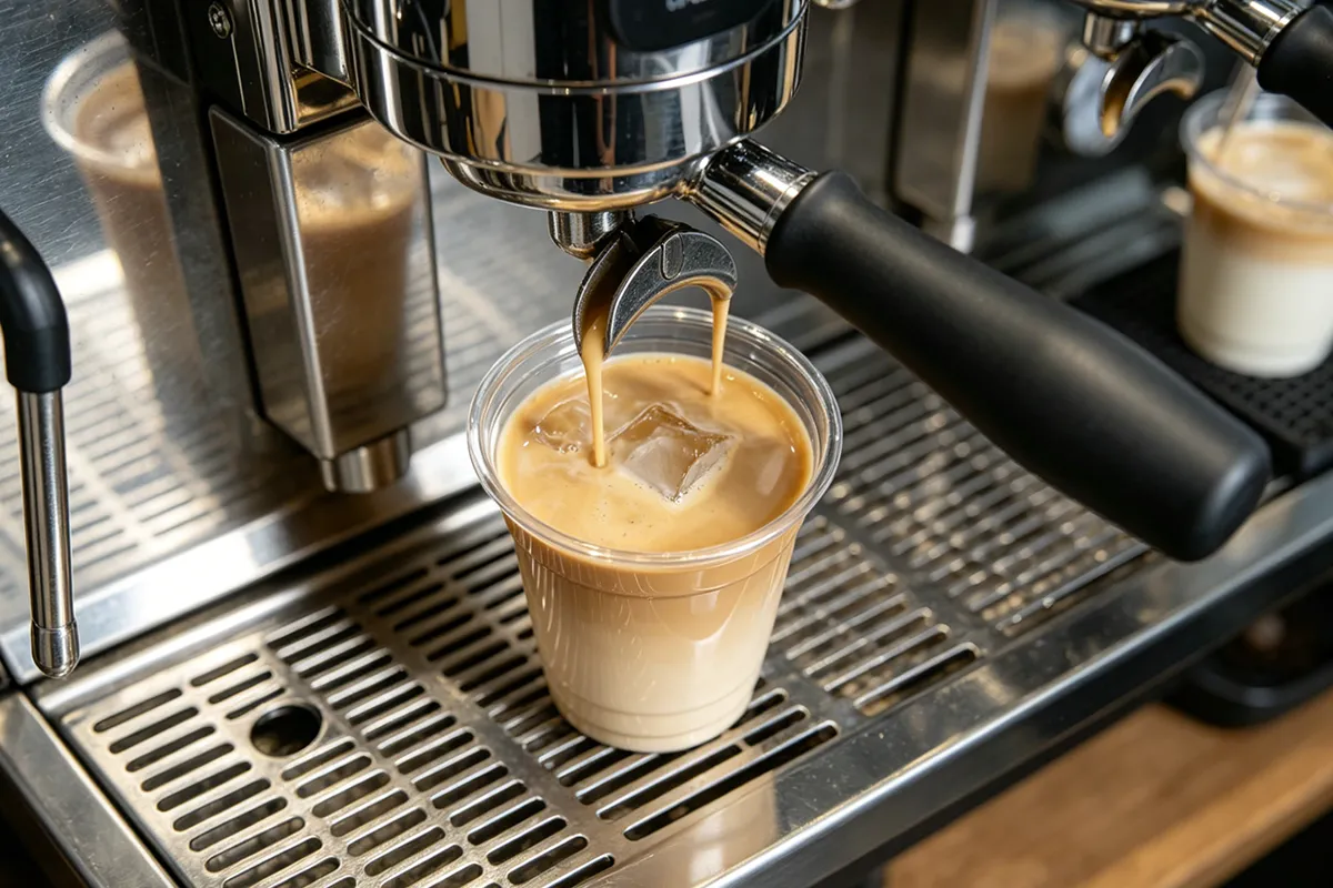 Emulsified flavorings in specialty coffee