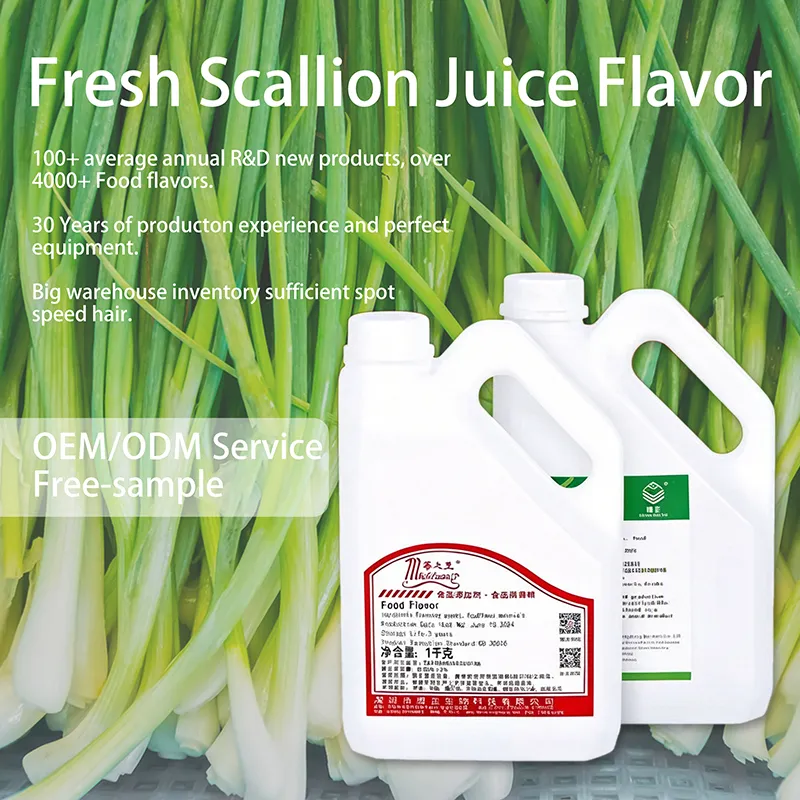 Shear Stable Scallion Flavor