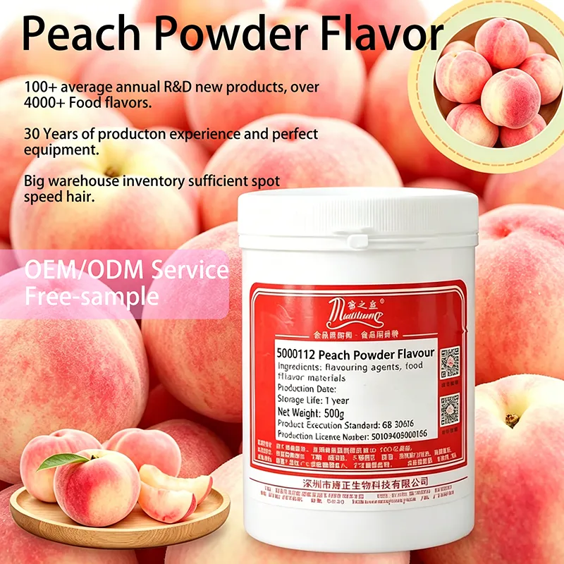 Halal Peach Powder Flavor